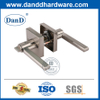 Puerta exterior de aleación de zinc cuadrada Puerta cilíndrica Lockset-DDLK075