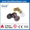 Visor de agujero de puerta con clasificación de incendios de acero listado UL para la puerta delantera de metal-DDDV004