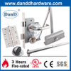 Dispositivo de salida de pánico de barra transversal de acero inoxidable 304 para puerta de emergencia DDPD010