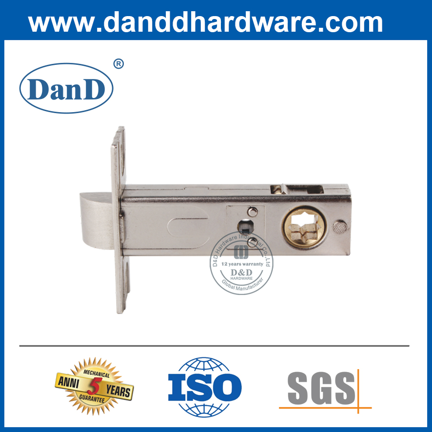 Cierre tubular arquitectónico de seguridad de seguimiento de latón macizo para puerta interior DDML036