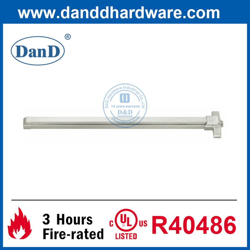 EUR ANSI Acero inoxidable Salida de incendio Hardware Panic SALIR DISPAY DISPOY-DDPD005