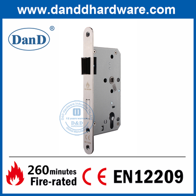 CE Mark SS304 Fuego Redondo Forend Puerta Frontal Lock-DDML009