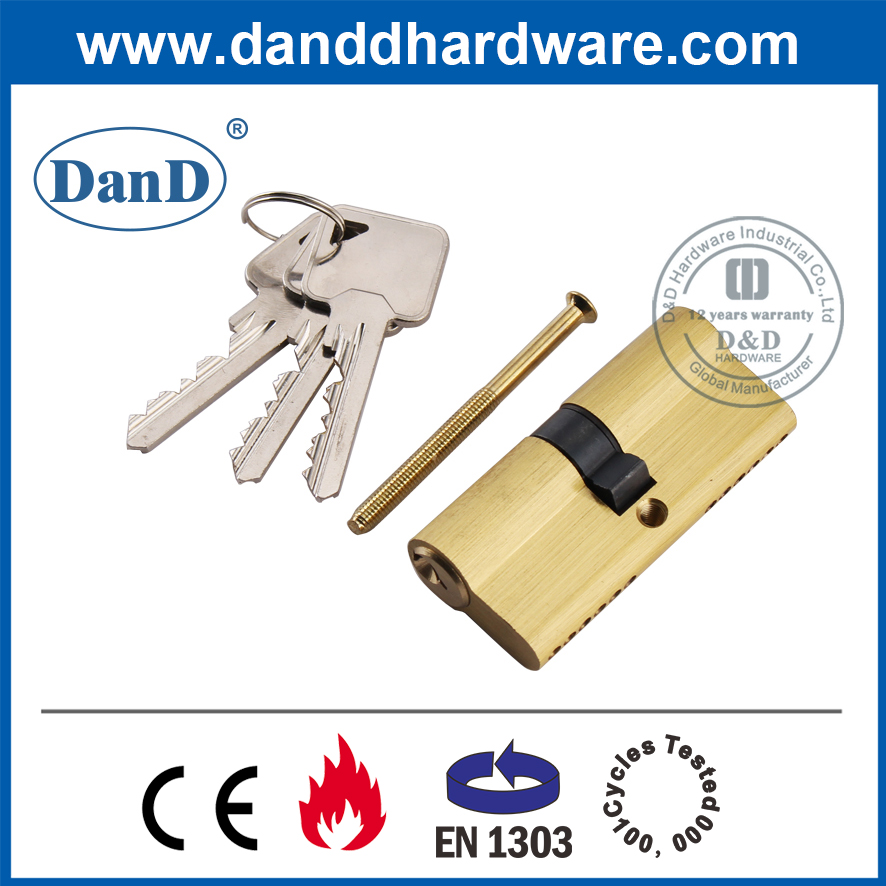 EN1303 GLODEN SECURY DE SEGURIDAD Cerradura de puerta de mortaja Cilindro doble-DDLC003