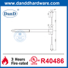 UL ANSI Grado 1 SS304 Varilla vertical Puerta de salida de emergencia Push Bar-DDPD004